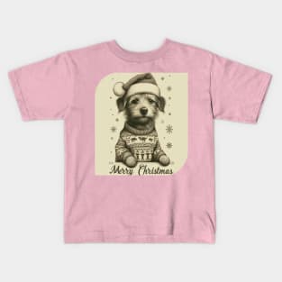 Nostalgic Vintage Christmas Kids T-Shirt